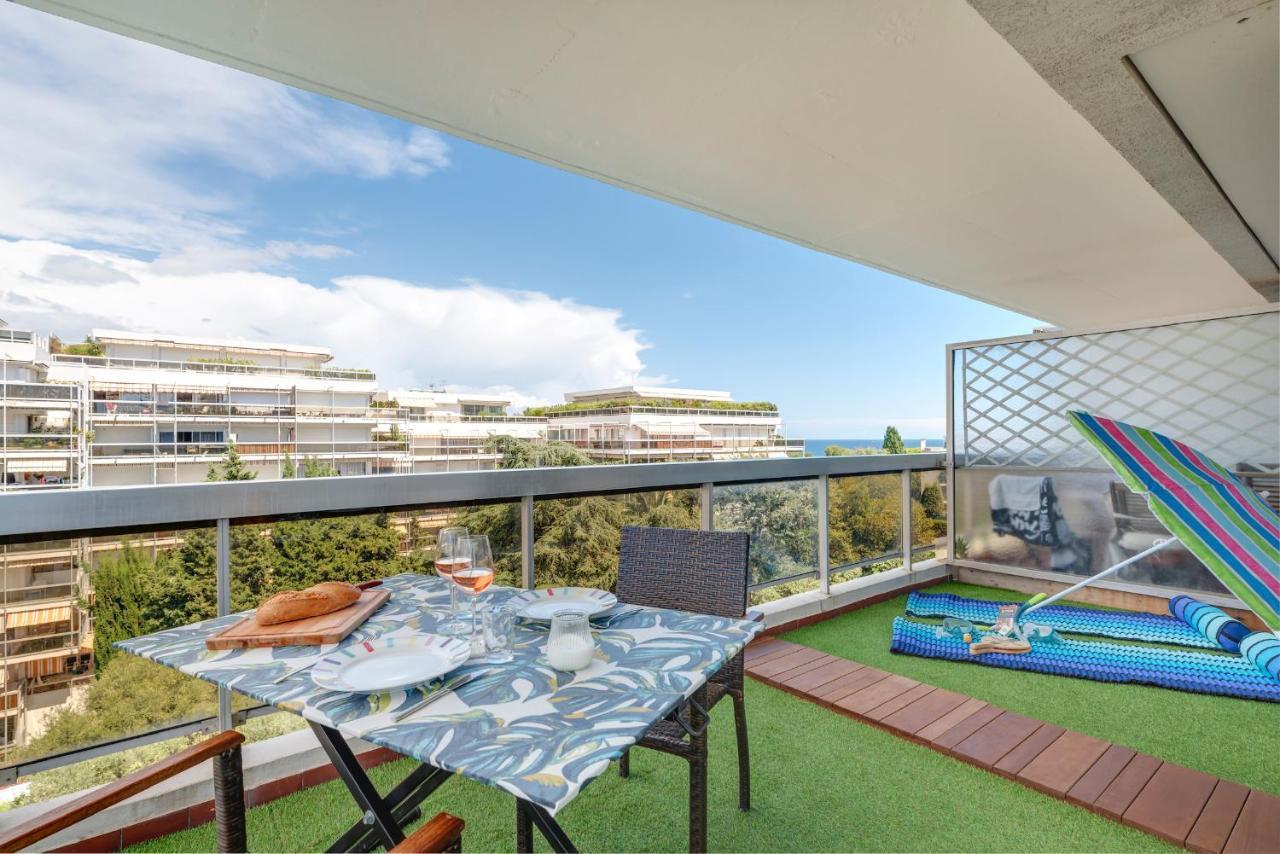 Coup De Coeur! Vue Mer! Terrasse Dangle! Apartamento Antibes